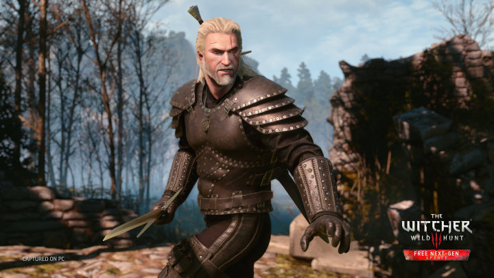 A atualização de última geração de The Witcher 3: Wild Hunt chega